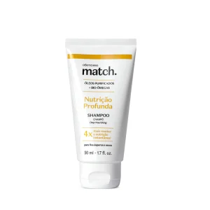 Shampoo Match Nutrição Profunda, 50ml