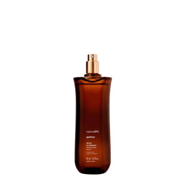 Óleo Glorioso para Corpo e Cabelo Nativa SPA Quinoa, 85ml